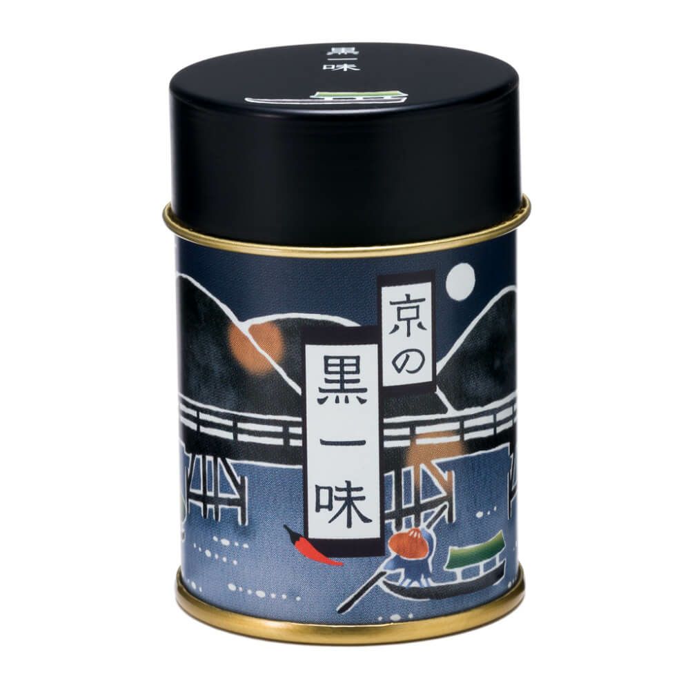 京の黒一味　缶